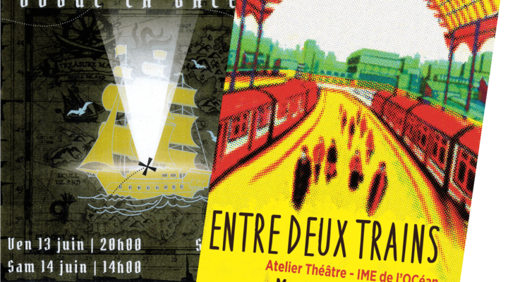 Représentations théâtrales IME Océan et IME Les Boucholeurs 1 Affiches theatre