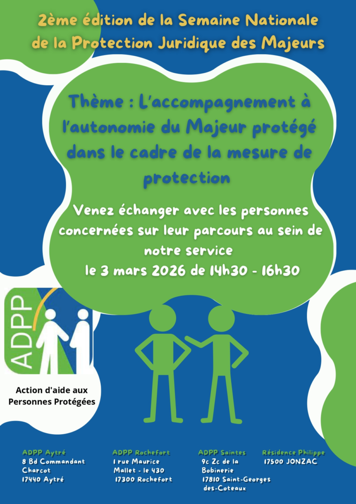 2eme édition de la semaine de la protection juridique des majeurs adpp apres midi