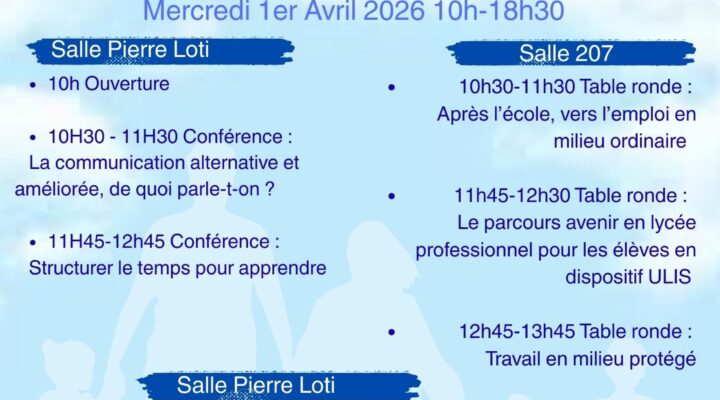 Journée de sensibilisation à l'autisme "Apprendre et Grandir Ensemble" - Mercredi 1er avril à Rochefort 2 Apprendre et grandir ensemble journée autisme
